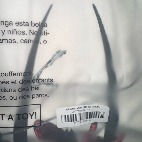 CIVIL REGIME X DARC SPORT X MARVEL SPIDERMAN “SPIDERMAN WEBS” SHIRT - Picture 9 of 11